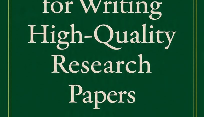 Best Practices for Writing High-Quality Research Papers for Academic Journal Publication