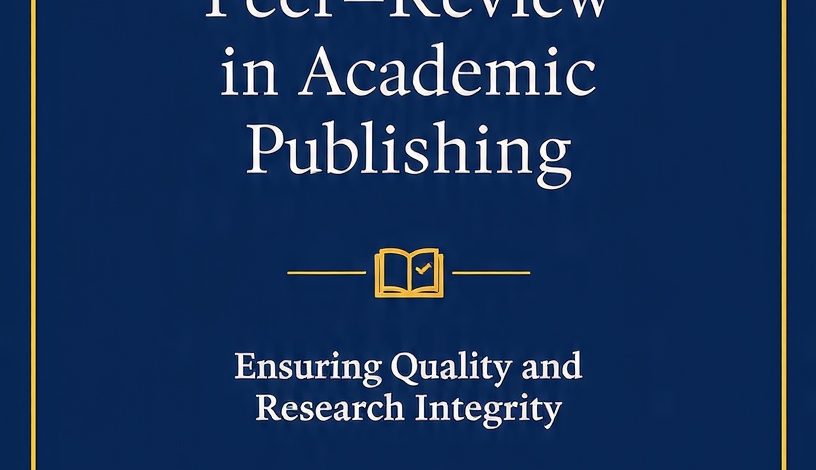 The Importance of Peer Review in Academic Publishing: Ensuring Quality and Research Integrity